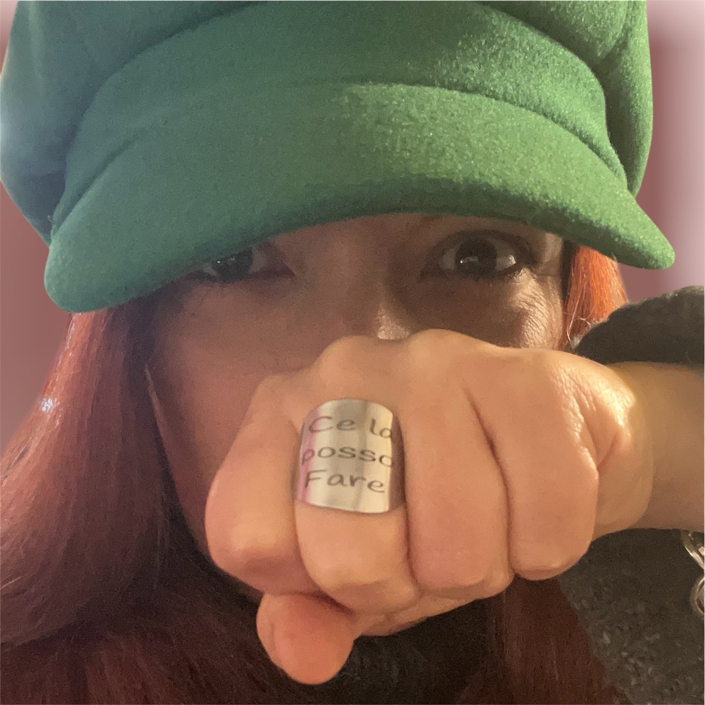 Anello Acciaio “Ce la posso fare”