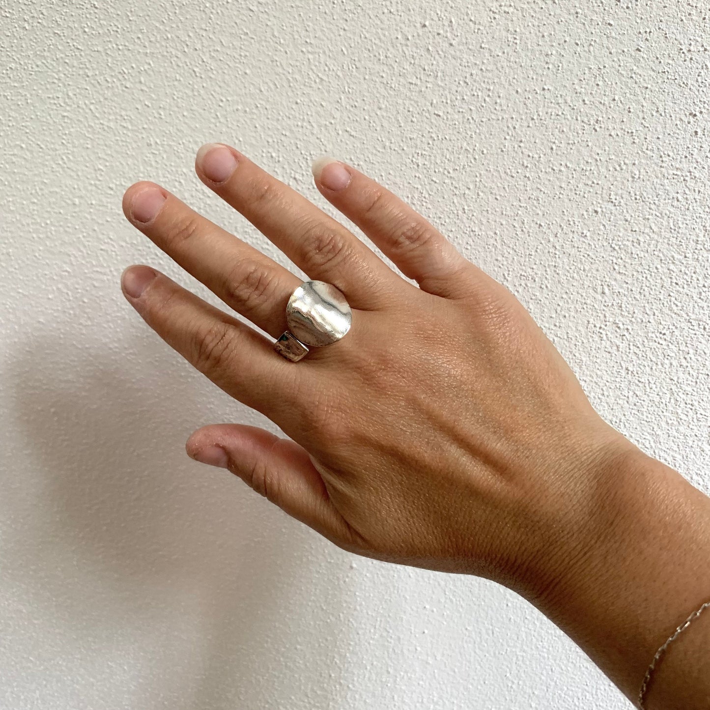 Anello Cucchiaio posate argento