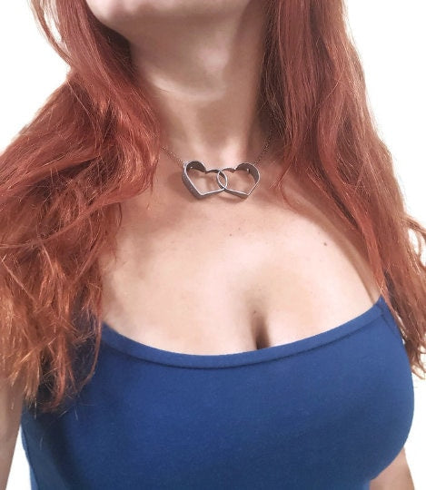 Collana Cuore gioielli posate forchetta