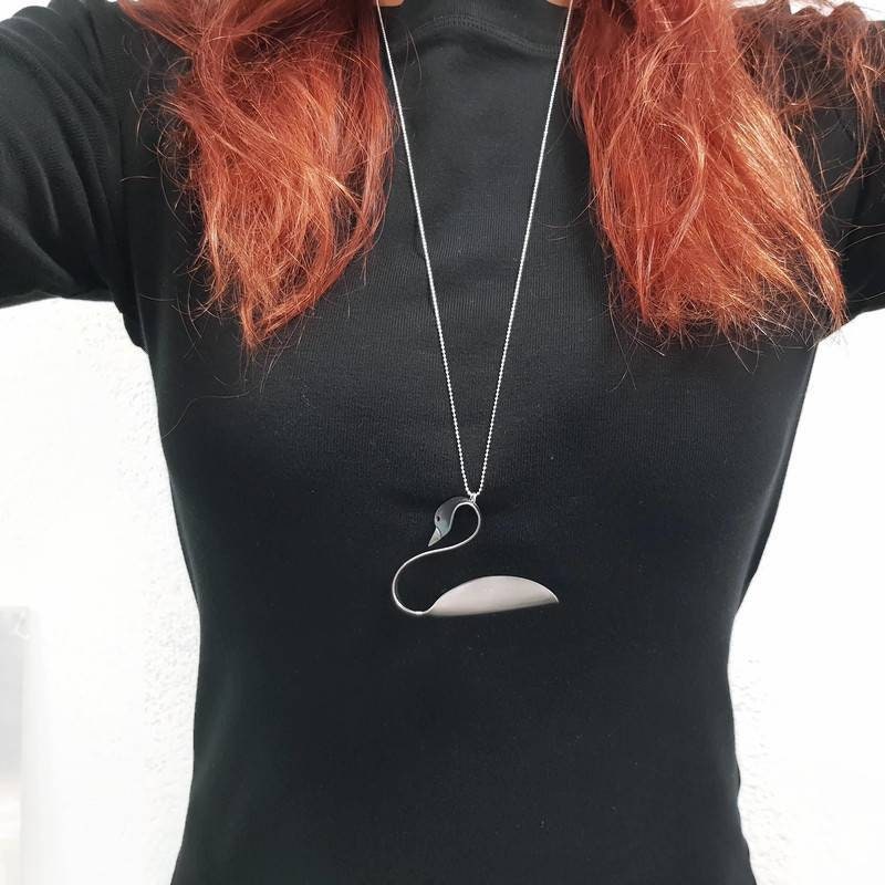 Collana Cucchiaio Cigno posata