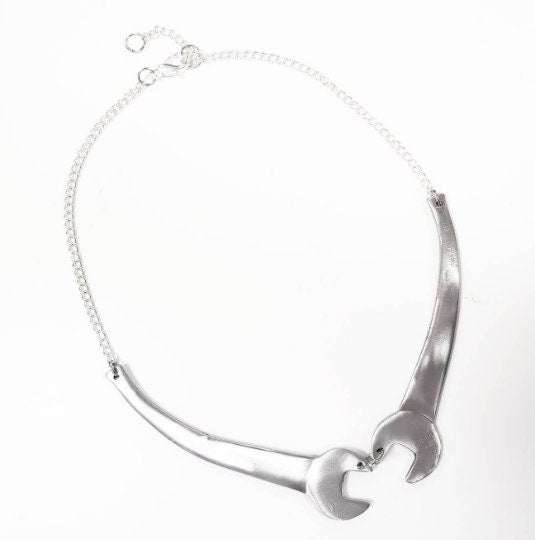 Collana Chiave Inglese gioielli posate forchetta