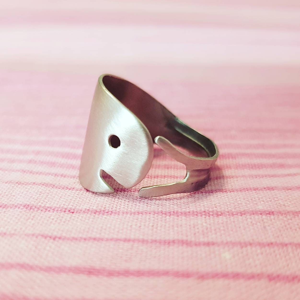 Anello Cucchiaio Pesce gioielli con posate