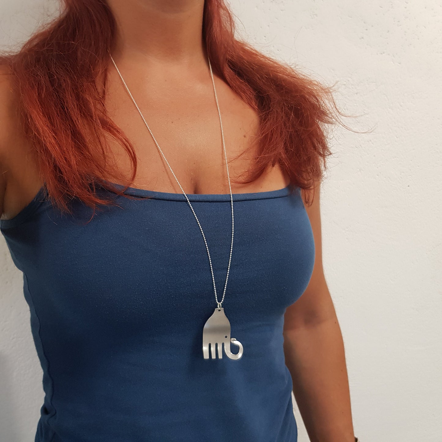 Collana Forchetta Elefante gioielli posate