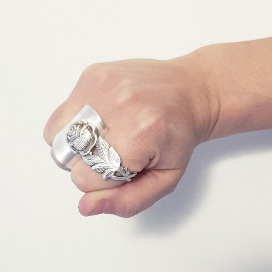 Anello Cucchiaio Sheffield Inglese  gioielli posate