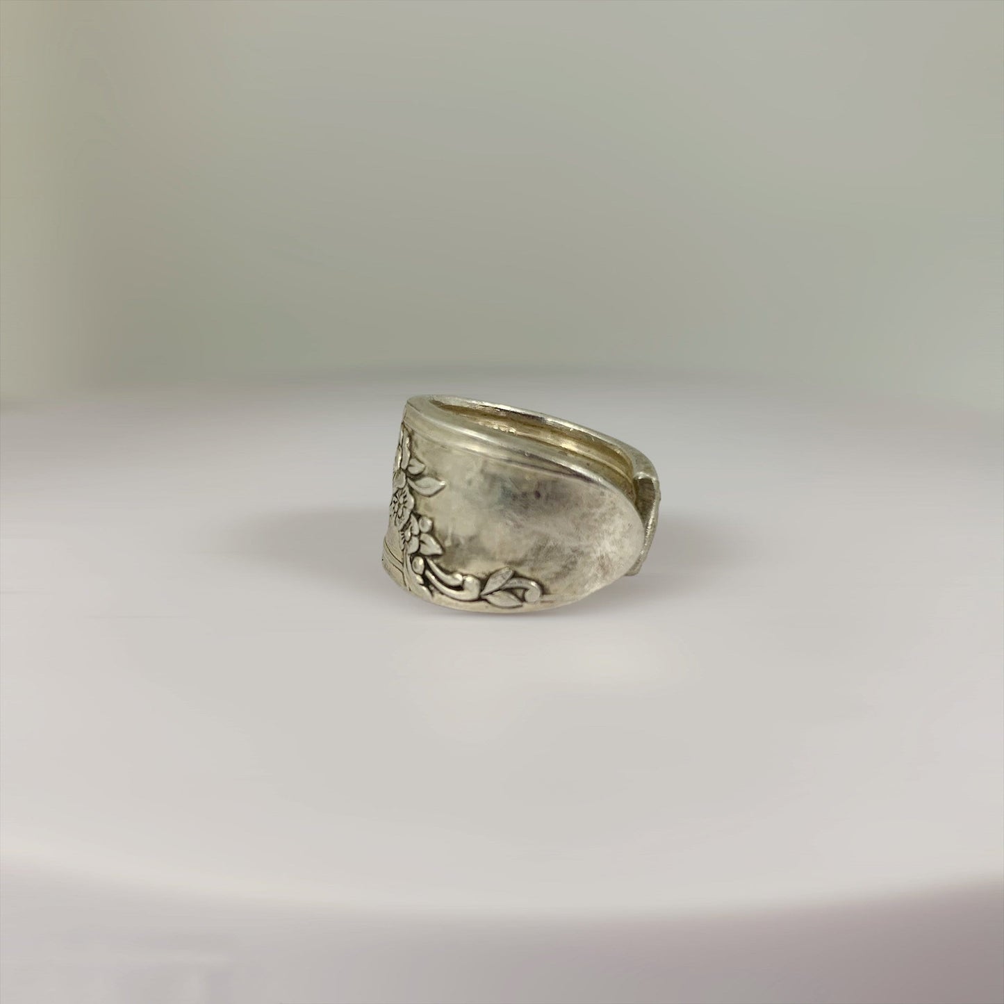 Anello mignolo forchetta Sheffield Inglese manico gioielli posata