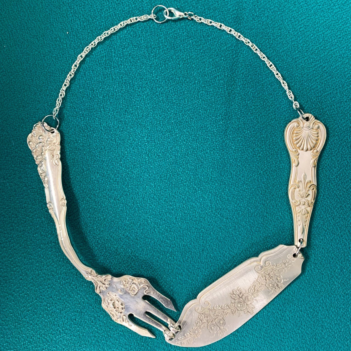 Collana Posate Antiche Sheffiled Inglese