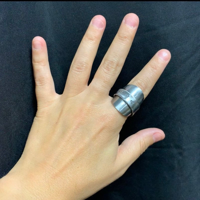 Anello Cucchiaio gioielli con posate