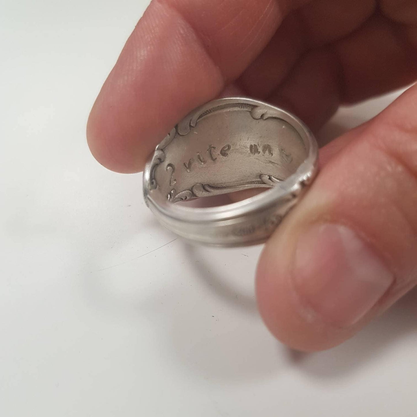 Anello Cucchiaio Argento gioielli posate