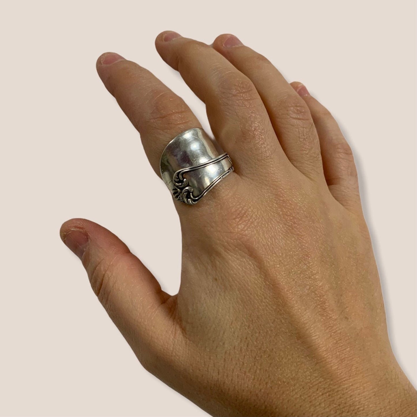 Anello Cucchiaio Argento