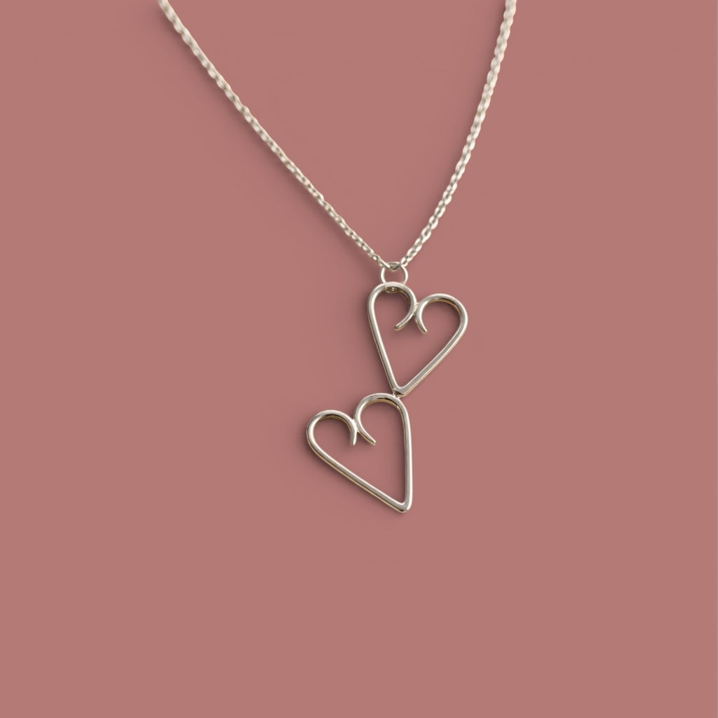 Collana Doppio Cuore