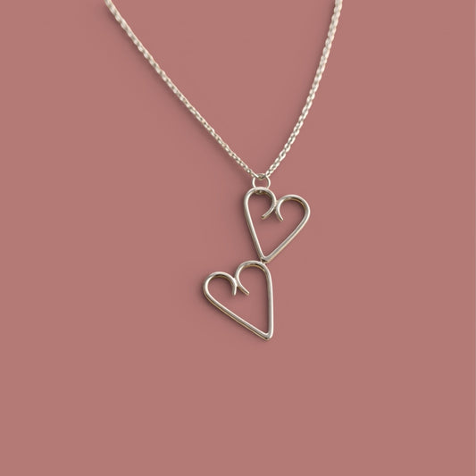 Collana Doppio Cuore