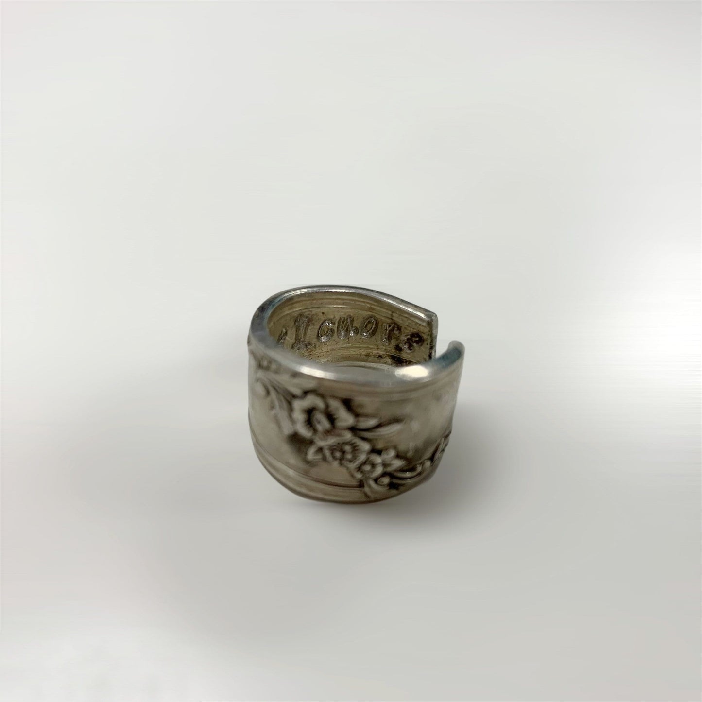 Anello mignolo forchetta Sheffield Inglese manico gioielli posata
