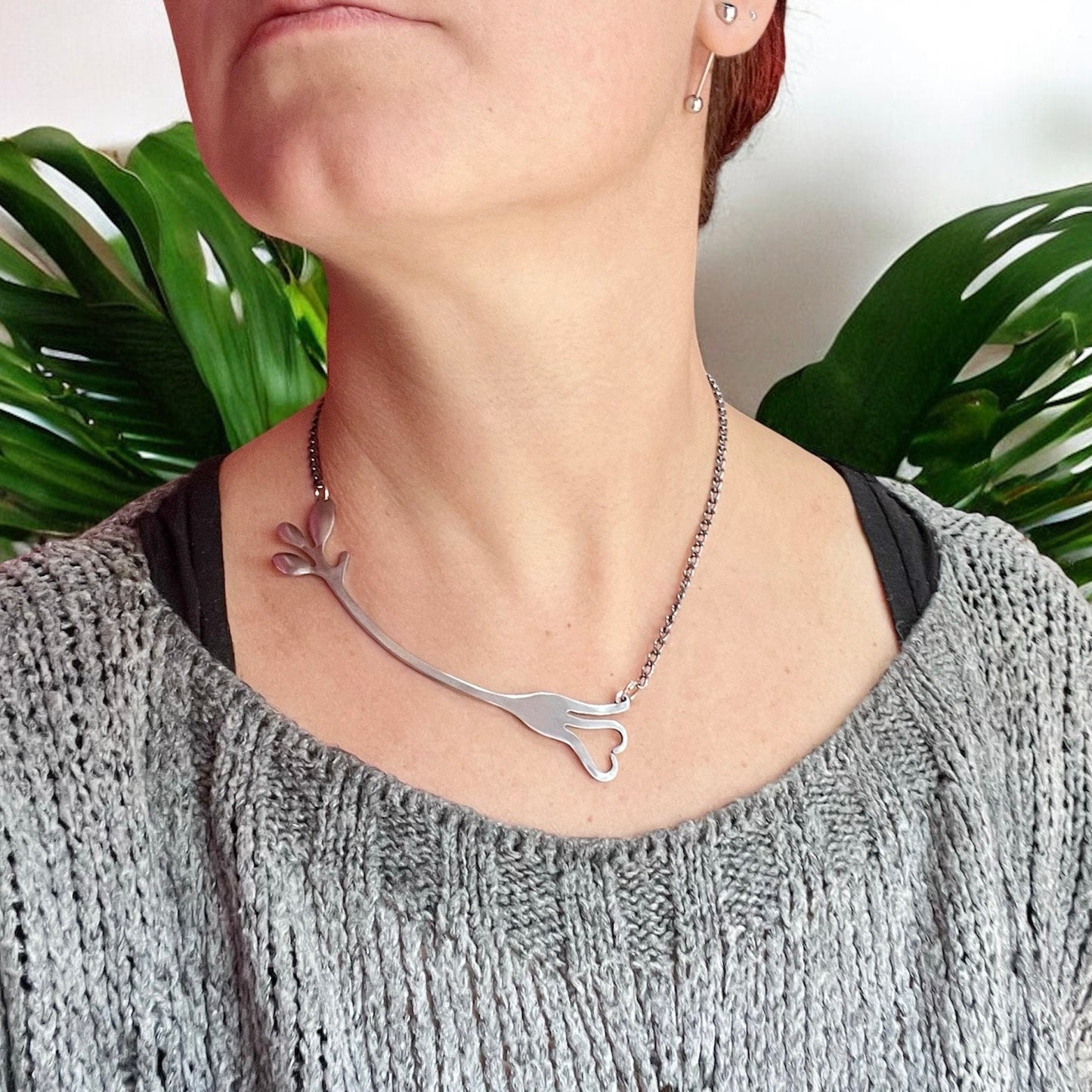Collana Forchetta gioielli posate forchetta