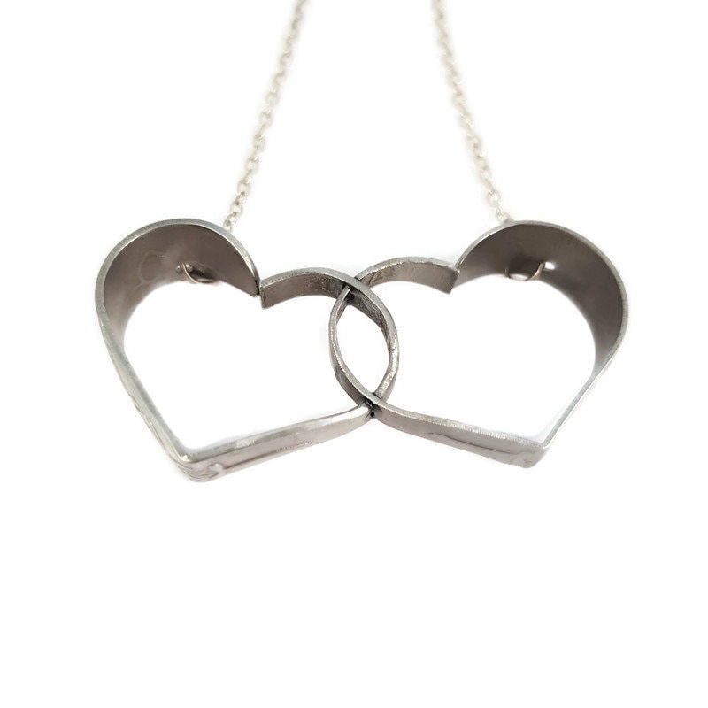 Collana Cuore gioielli posate forchetta