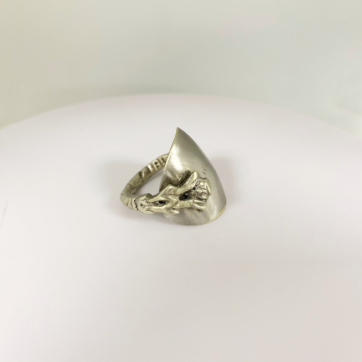 Anello Cucchiaio da collezione raro gioielli con posate