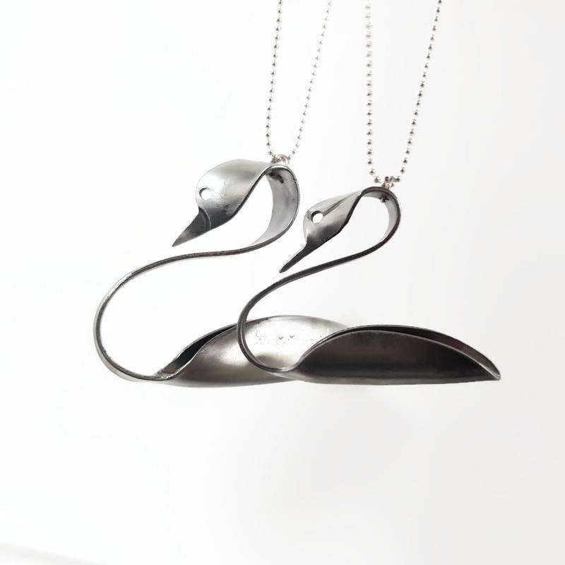 Collana Cucchiaio Cigno posata