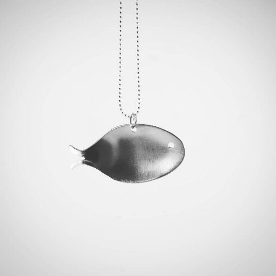 Collana Cucchiaio Pesce gioielli posate