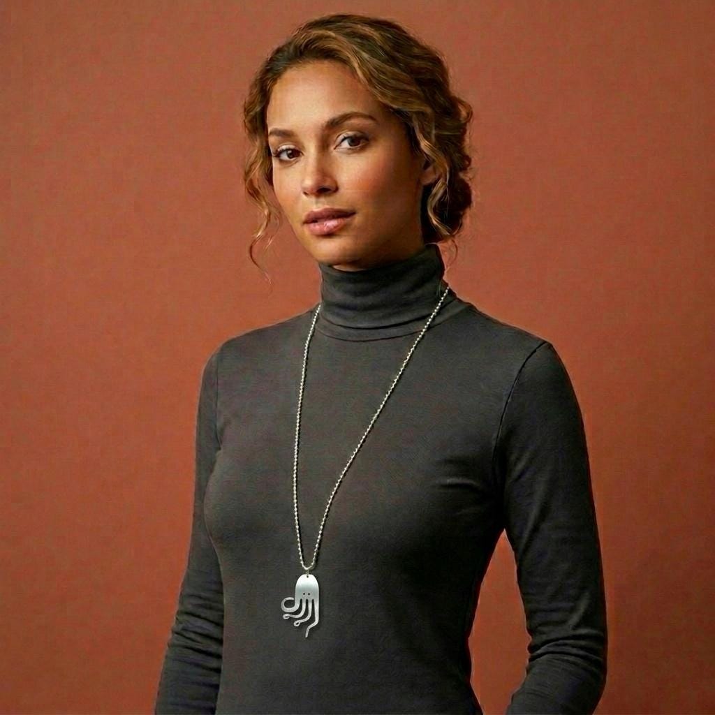 Collana Polpo Acciaio