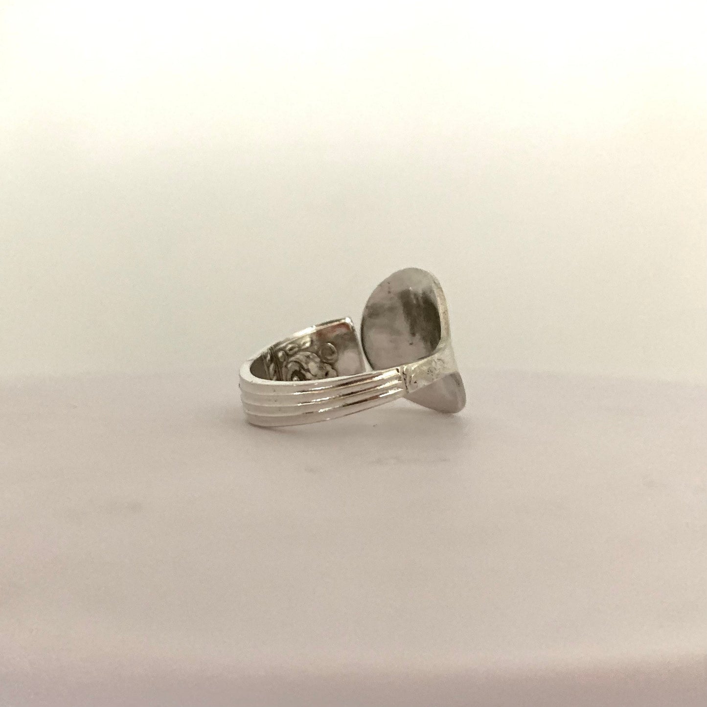 Anello Cucchiaio posate argento