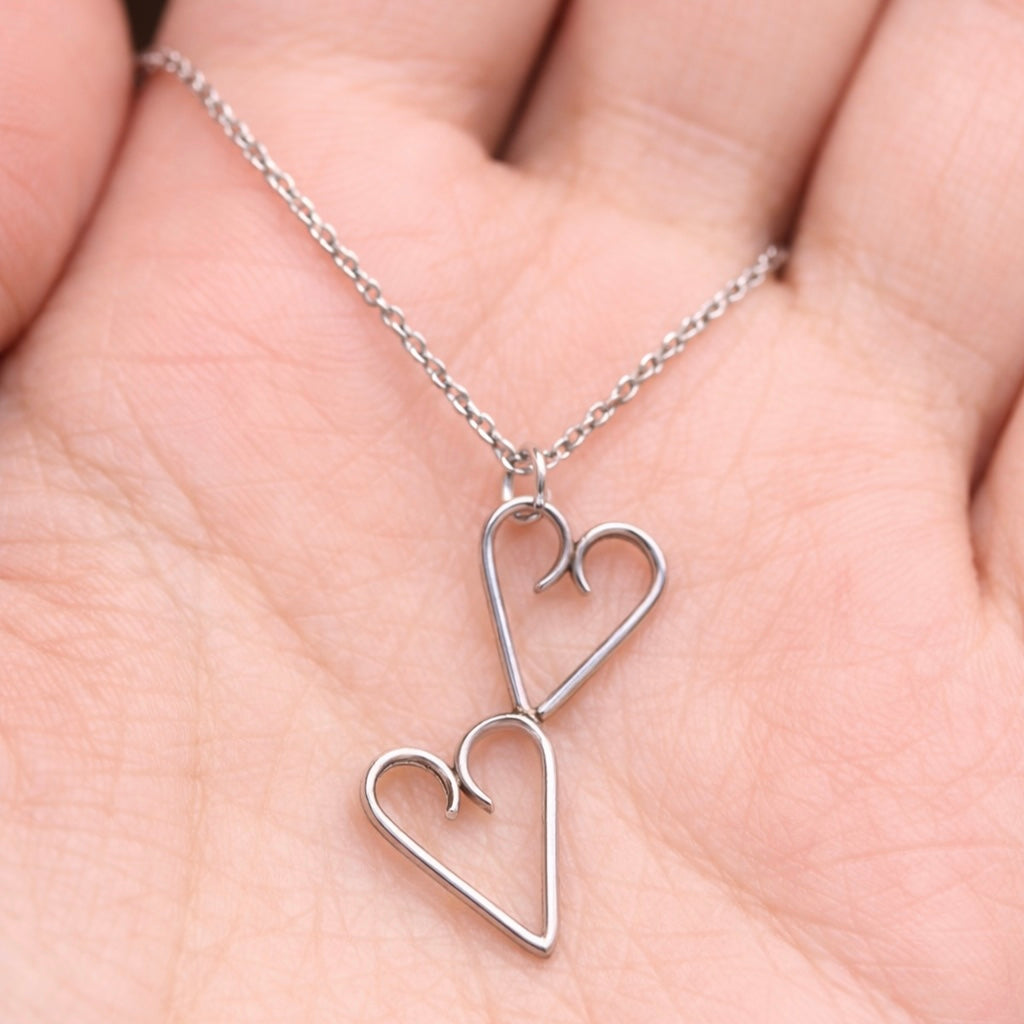 Collana Doppio Cuore