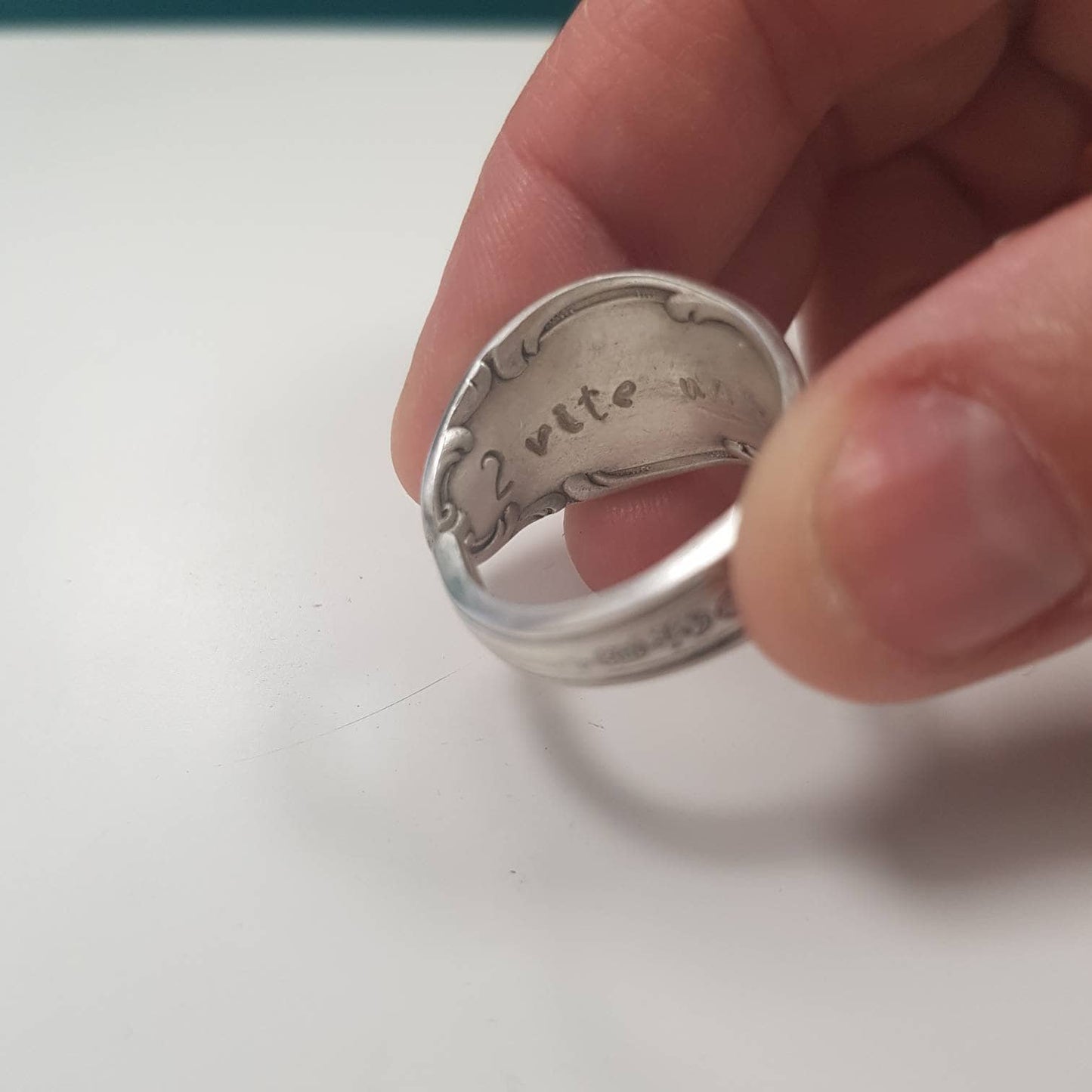 Anello Cucchiaio Argento gioielli posate