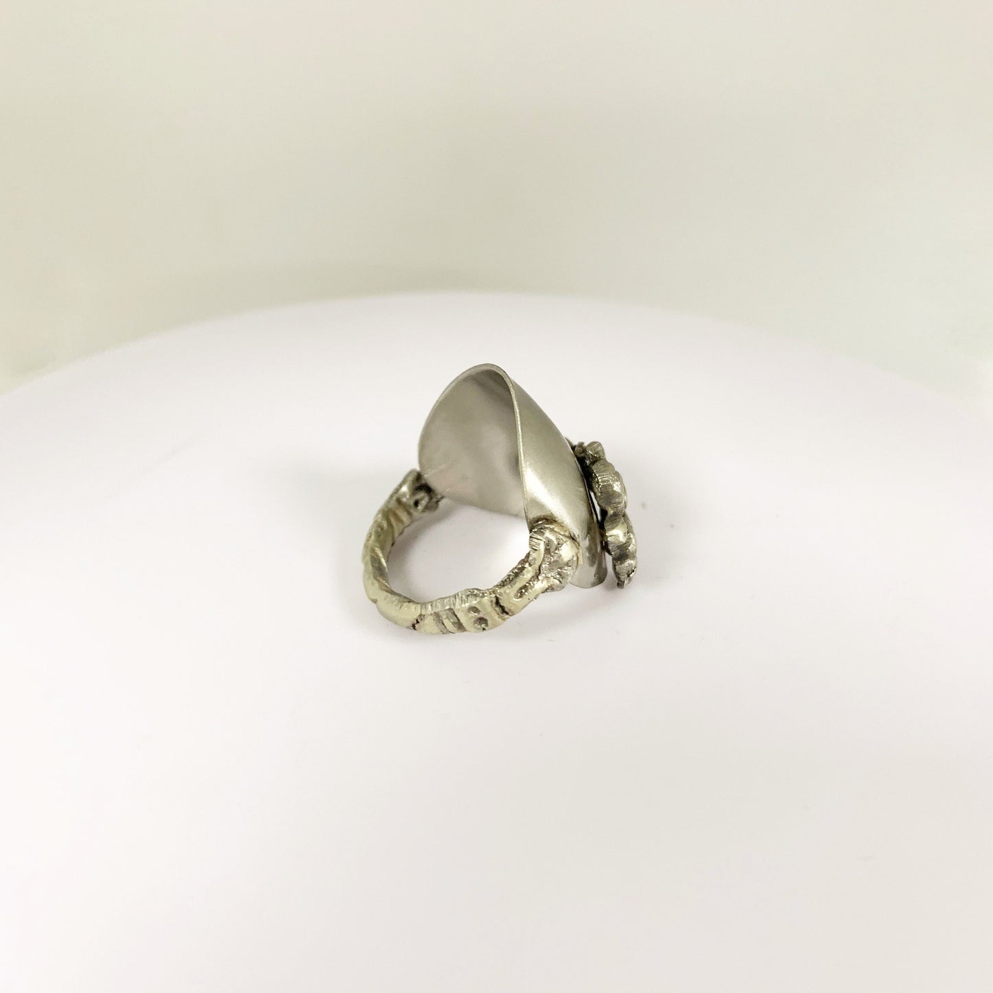 Anello Cucchiaio Giglio da collezione raro gioielli con posate