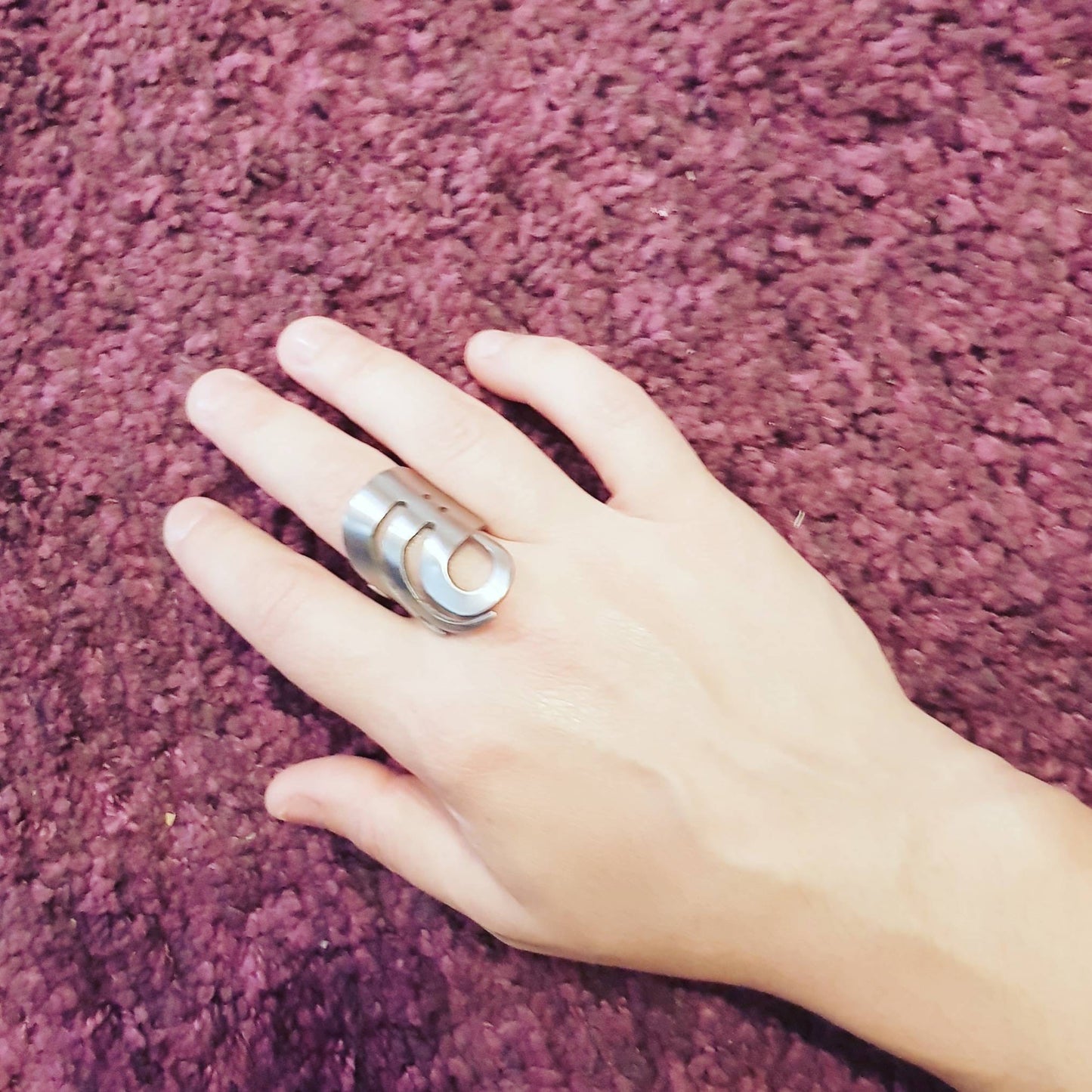 Anello Polpo Forchetta gioielli posate