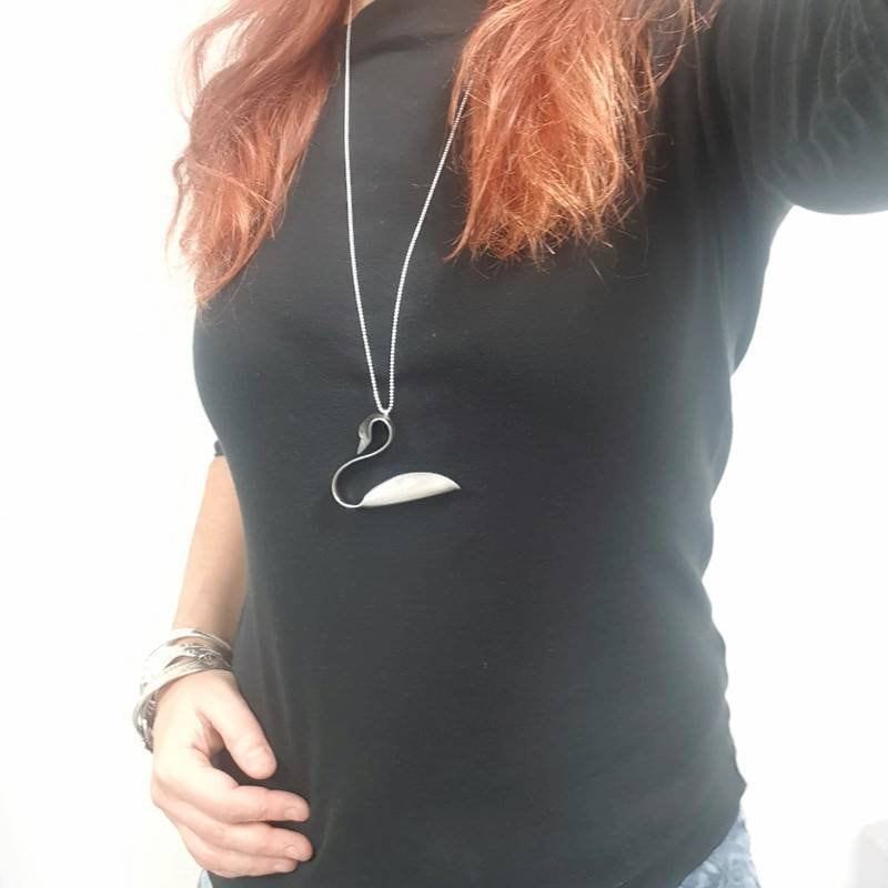 Collana Cucchiaio Cigno posata
