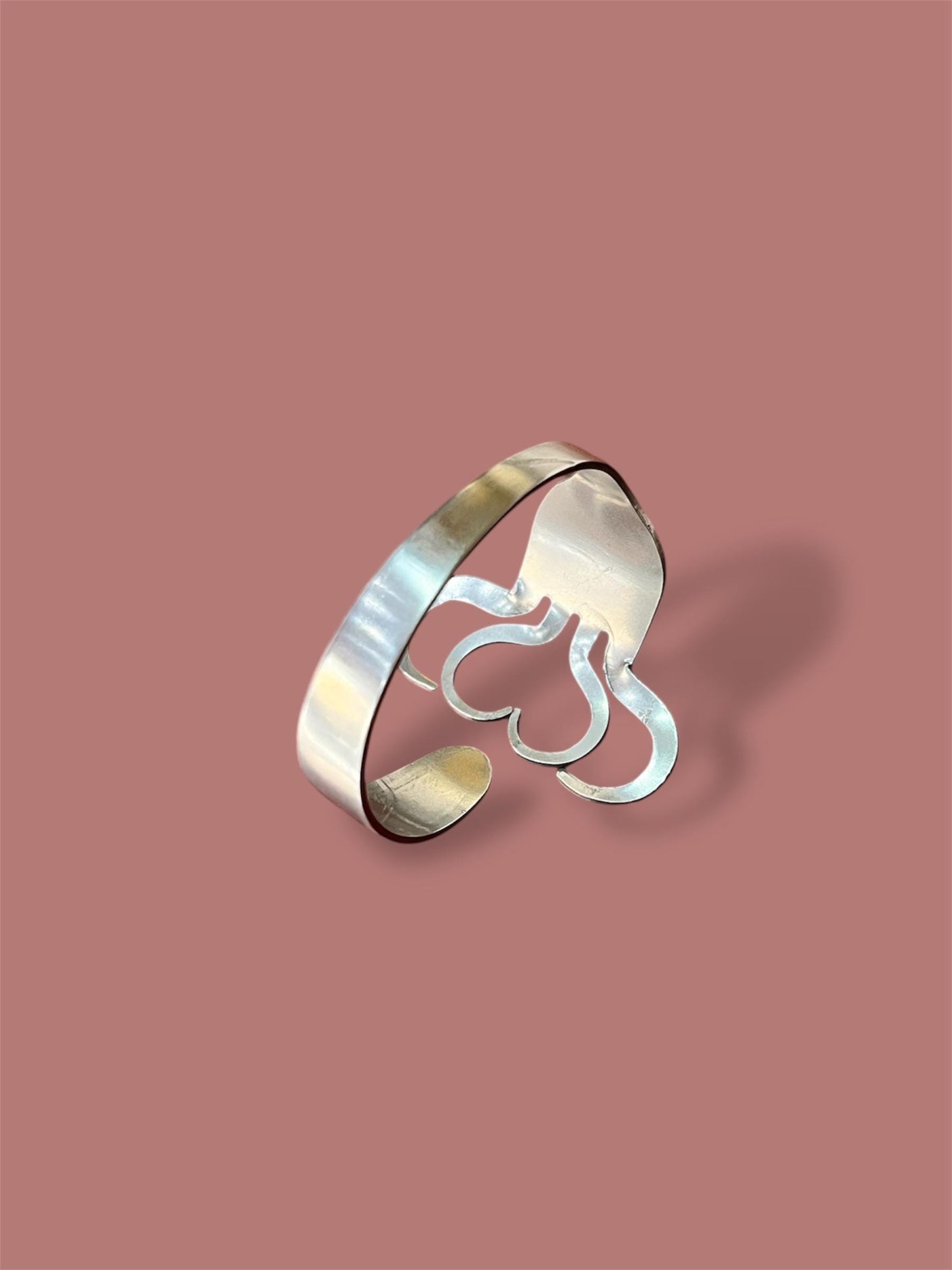 Bracciale Forchetta Cuore Acciao