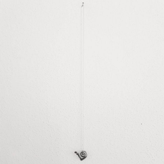 Collana Forchetta Lumaca Chiocciola gioielli posate