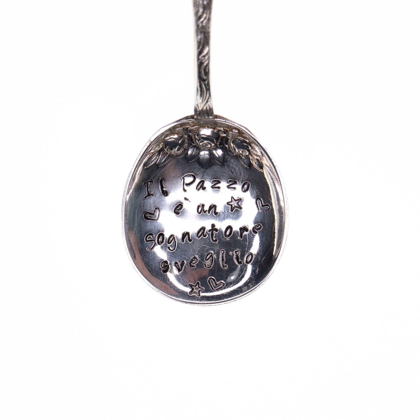 Collana Cucchiaio con Dedica argento posata