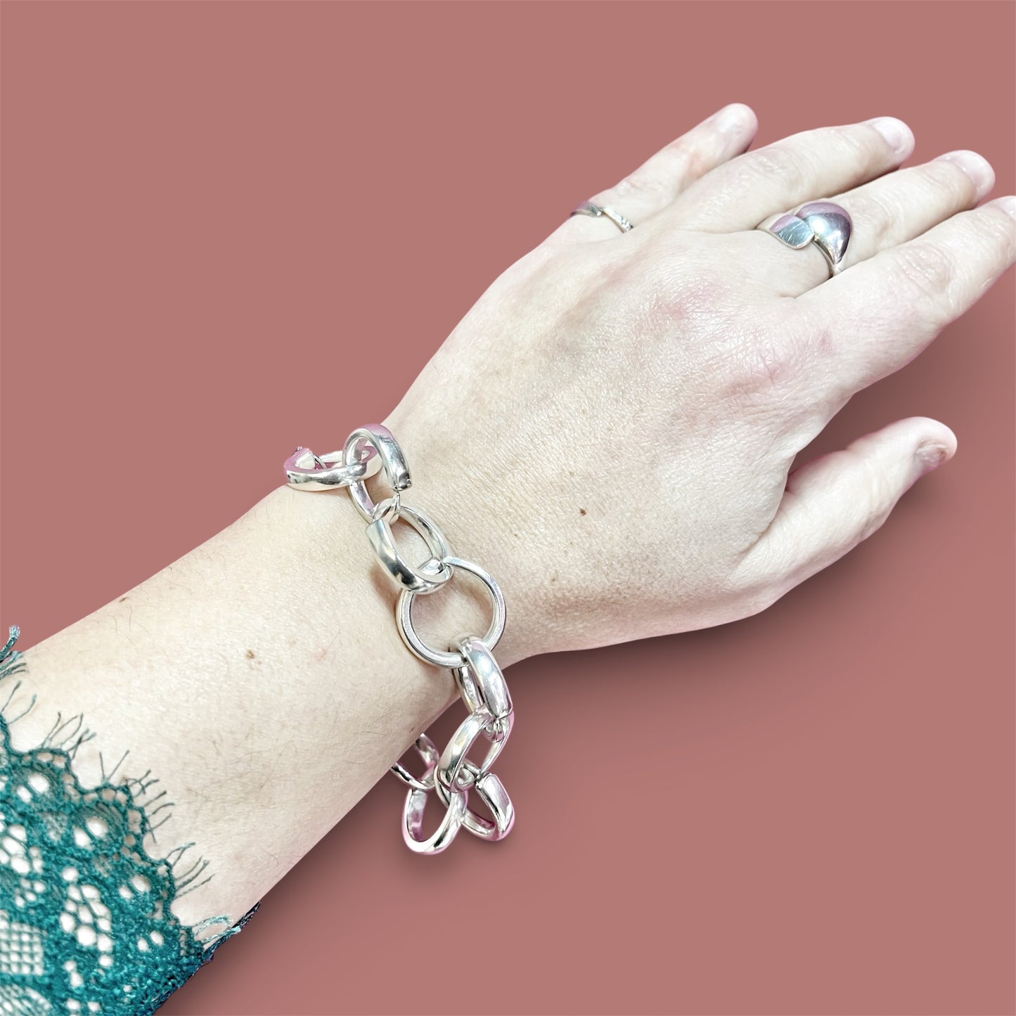Bracciale Anelli Tintinnanti