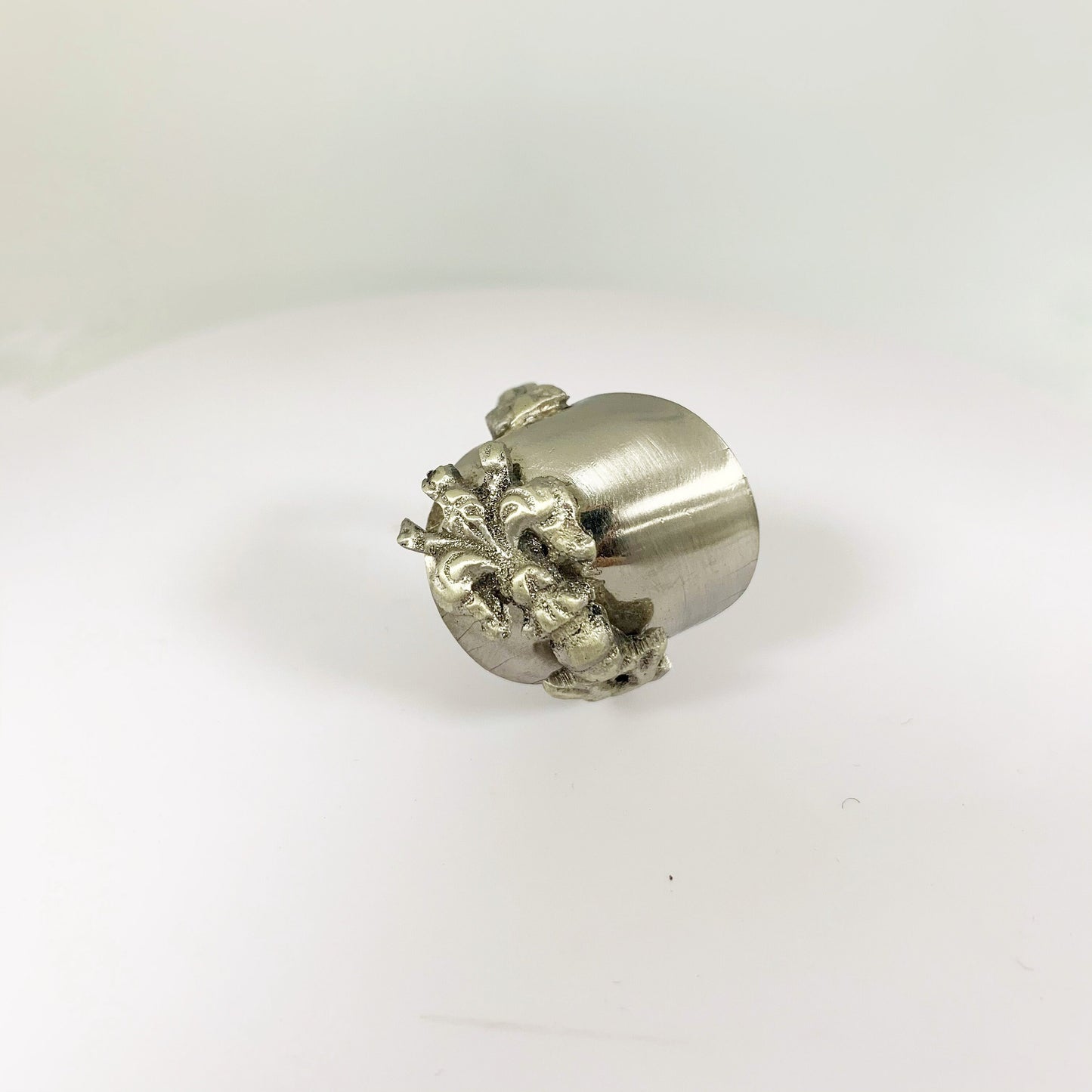 Anello Cucchiaio Giglio da collezione raro gioielli con posate