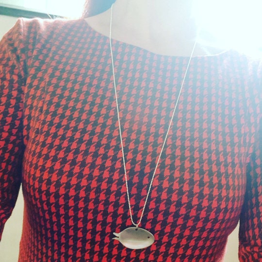 Collana Cucchiaio Pesce gioielli posate