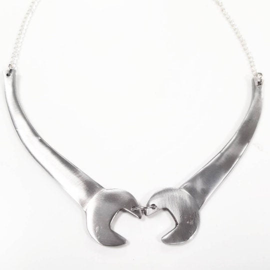 Collana Chiave Inglese gioielli posate forchetta
