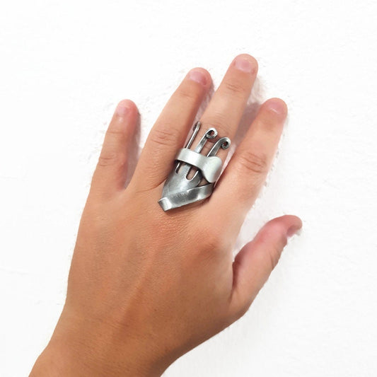 Anello Forchetta gioielli con posate