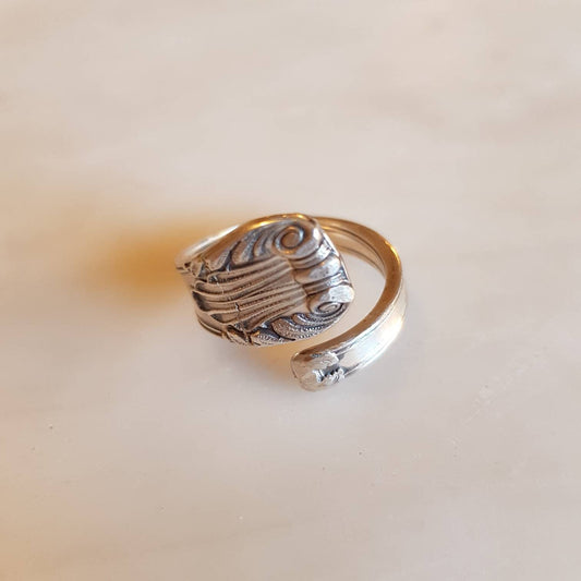 Anello Cucchiaio Argento manico gioielli posate