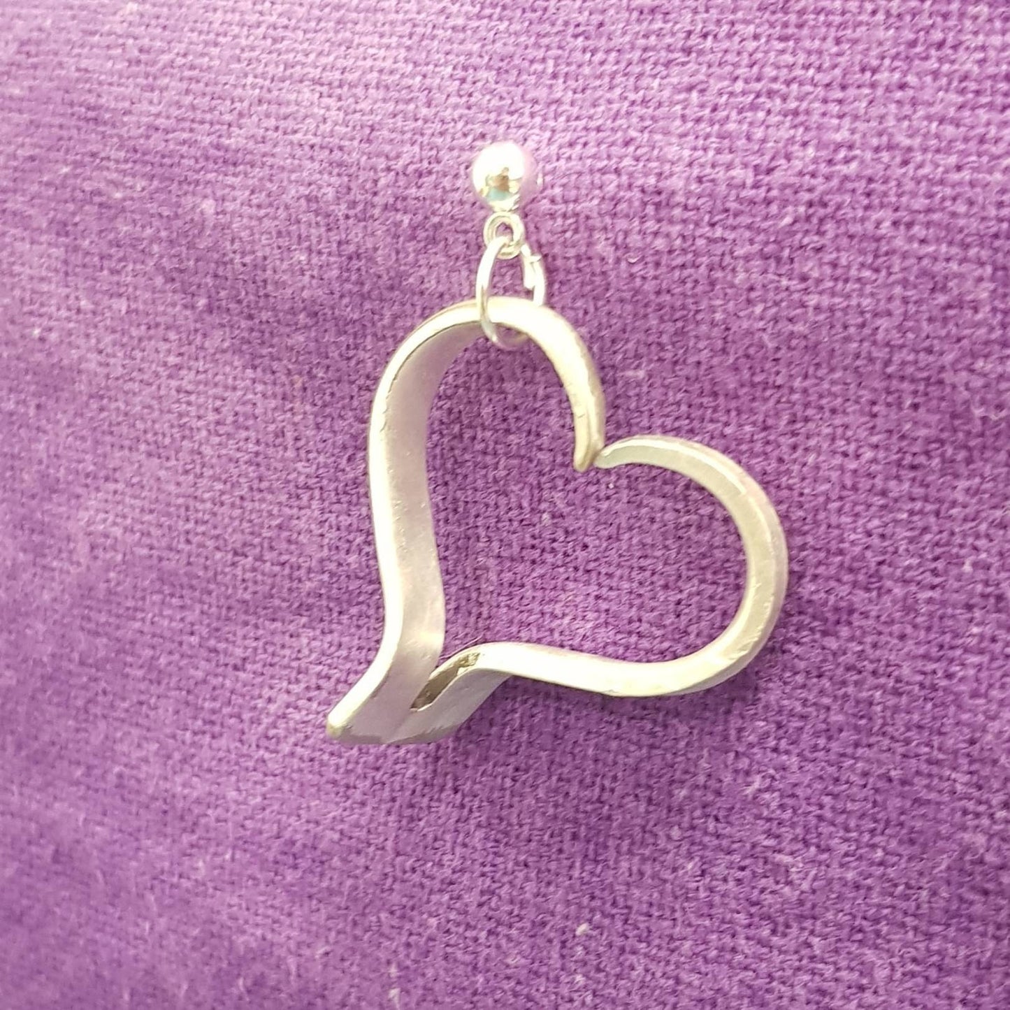 Orecchini Forchetta Cuore Sheffield Inglese gioielli con posate