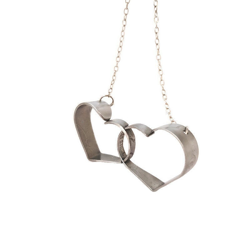 Collana Cuore gioielli posate forchetta