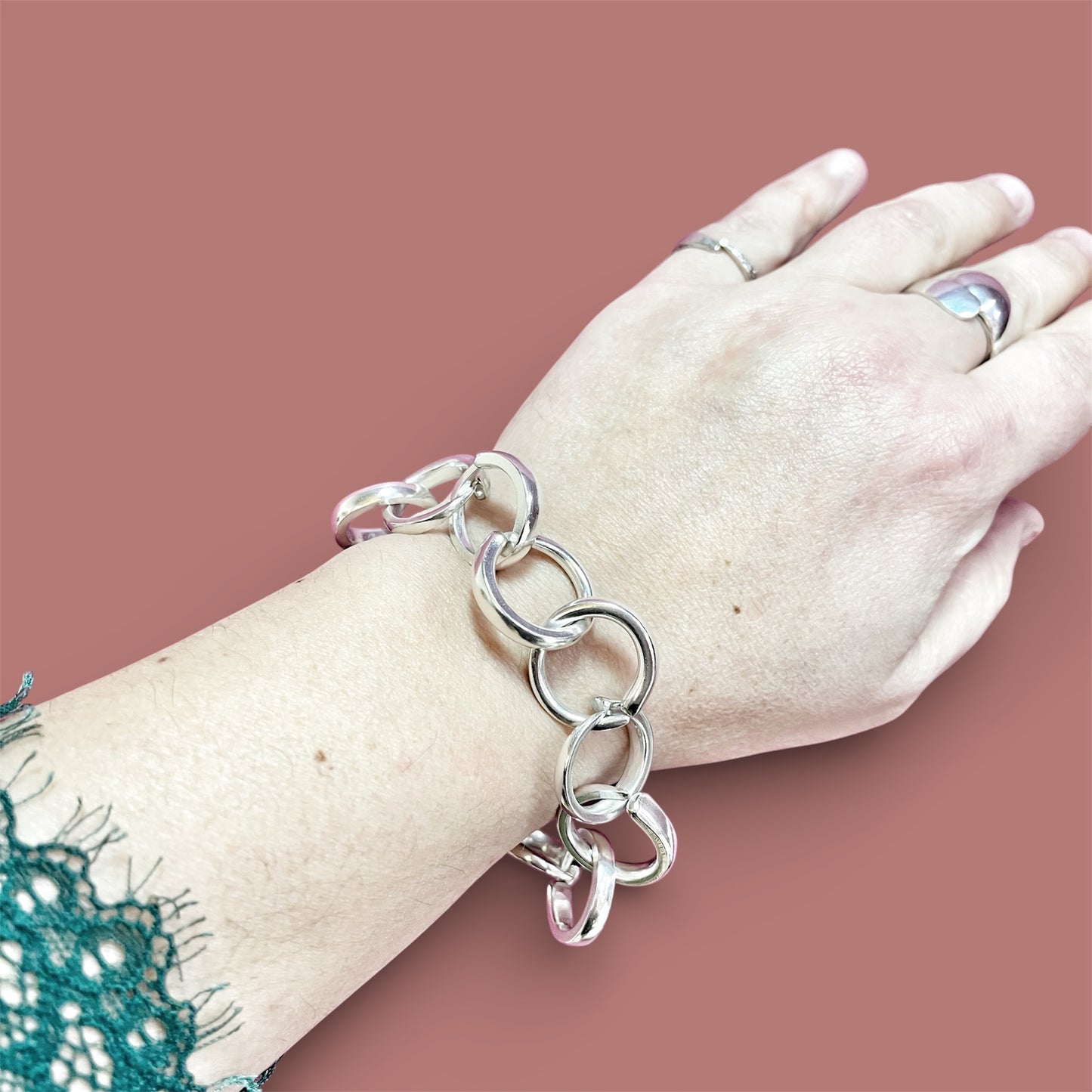 Bracciale Anelli Tintinnanti