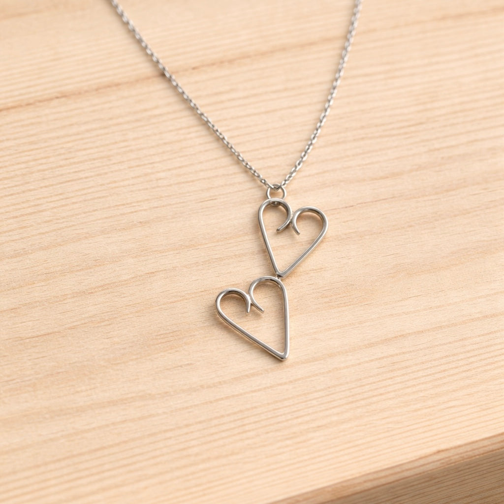 Collana Doppio Cuore