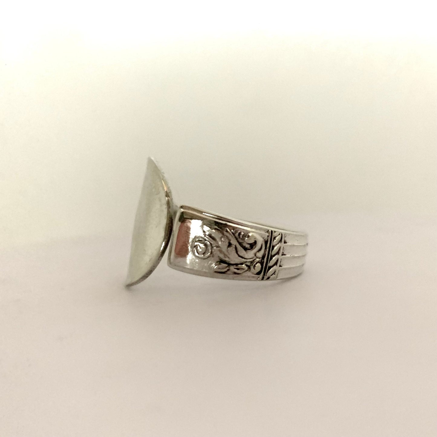 Anello Cucchiaio posate argento