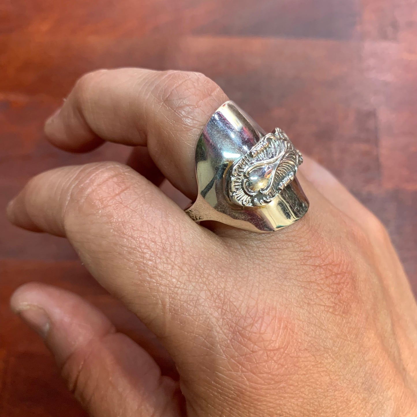 Anello Cucchiaio Argento gioielli posate