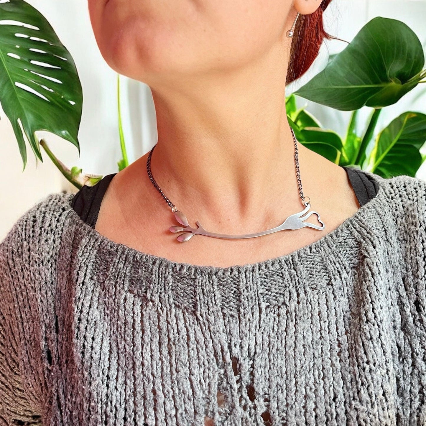 Collana Forchetta gioielli posate forchetta