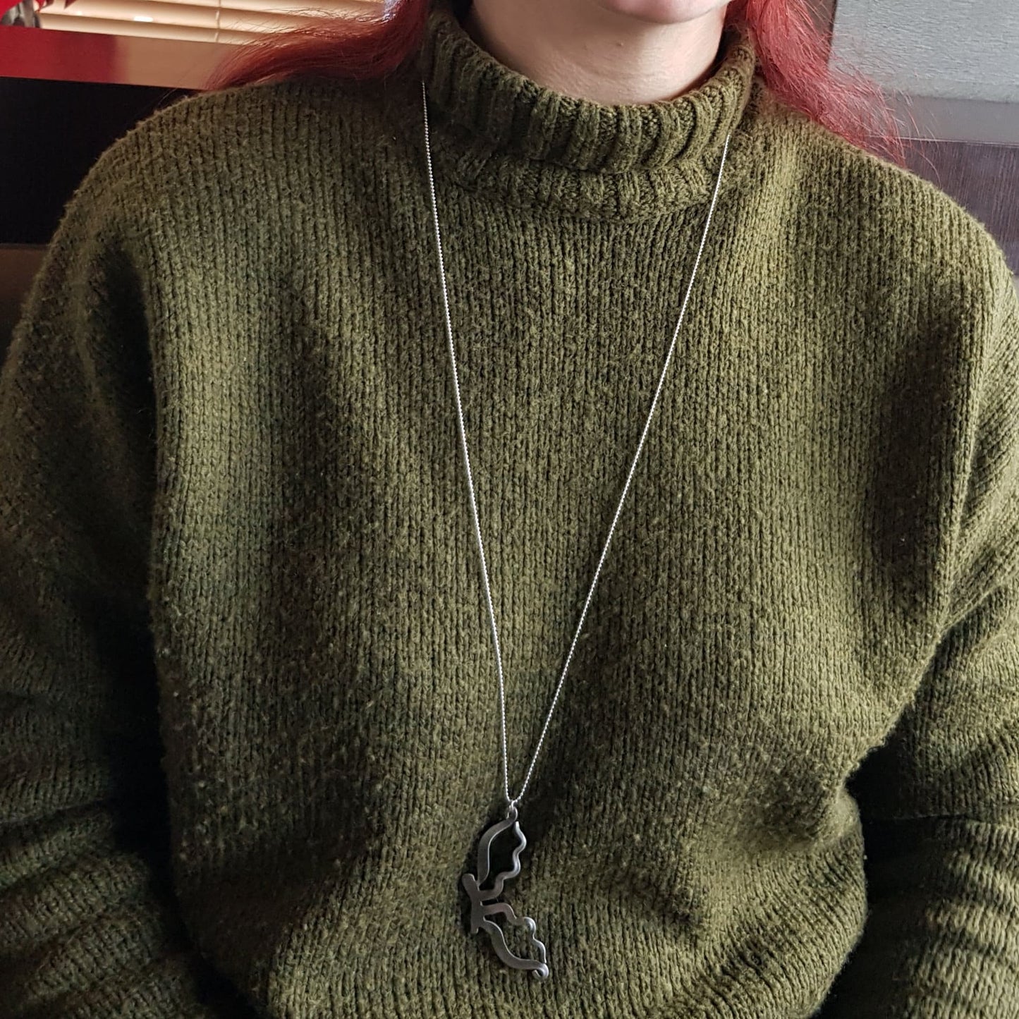 Collana Forchetta Farfalla gioielli posate