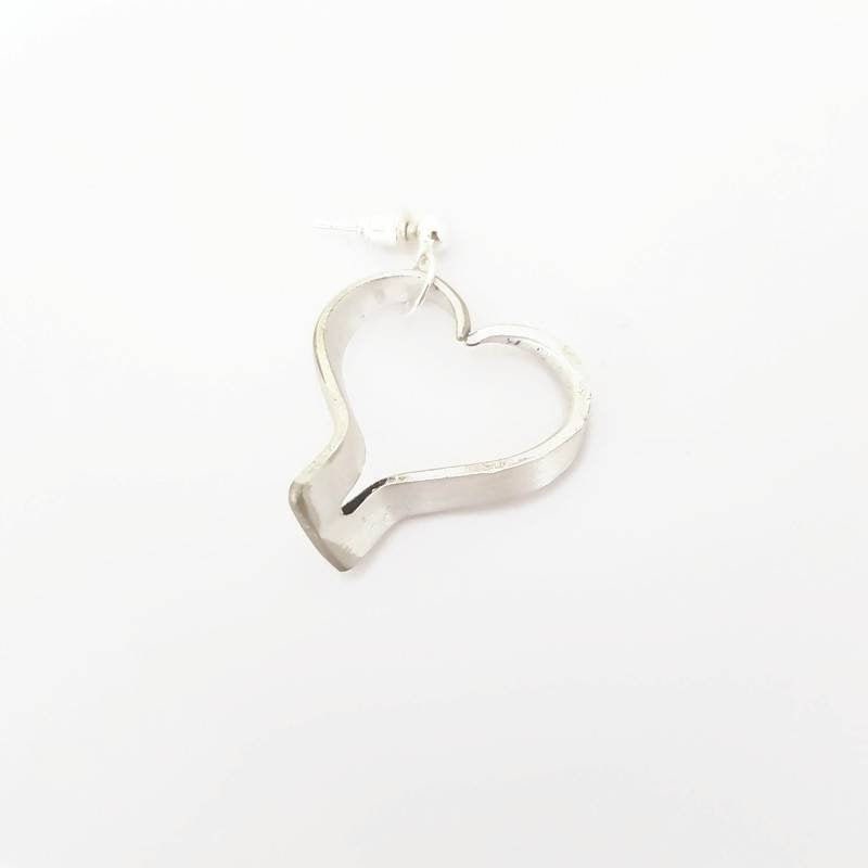 Orecchini Forchetta Cuore Sheffield Inglese gioielli con posate