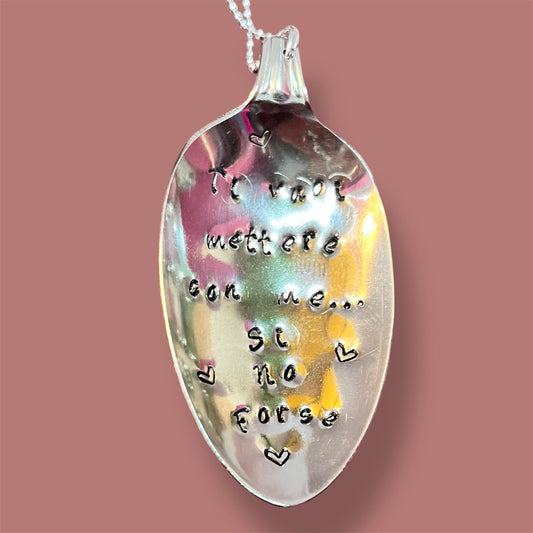 Collana Sheffield Inglese Cucchiaio Punzonato