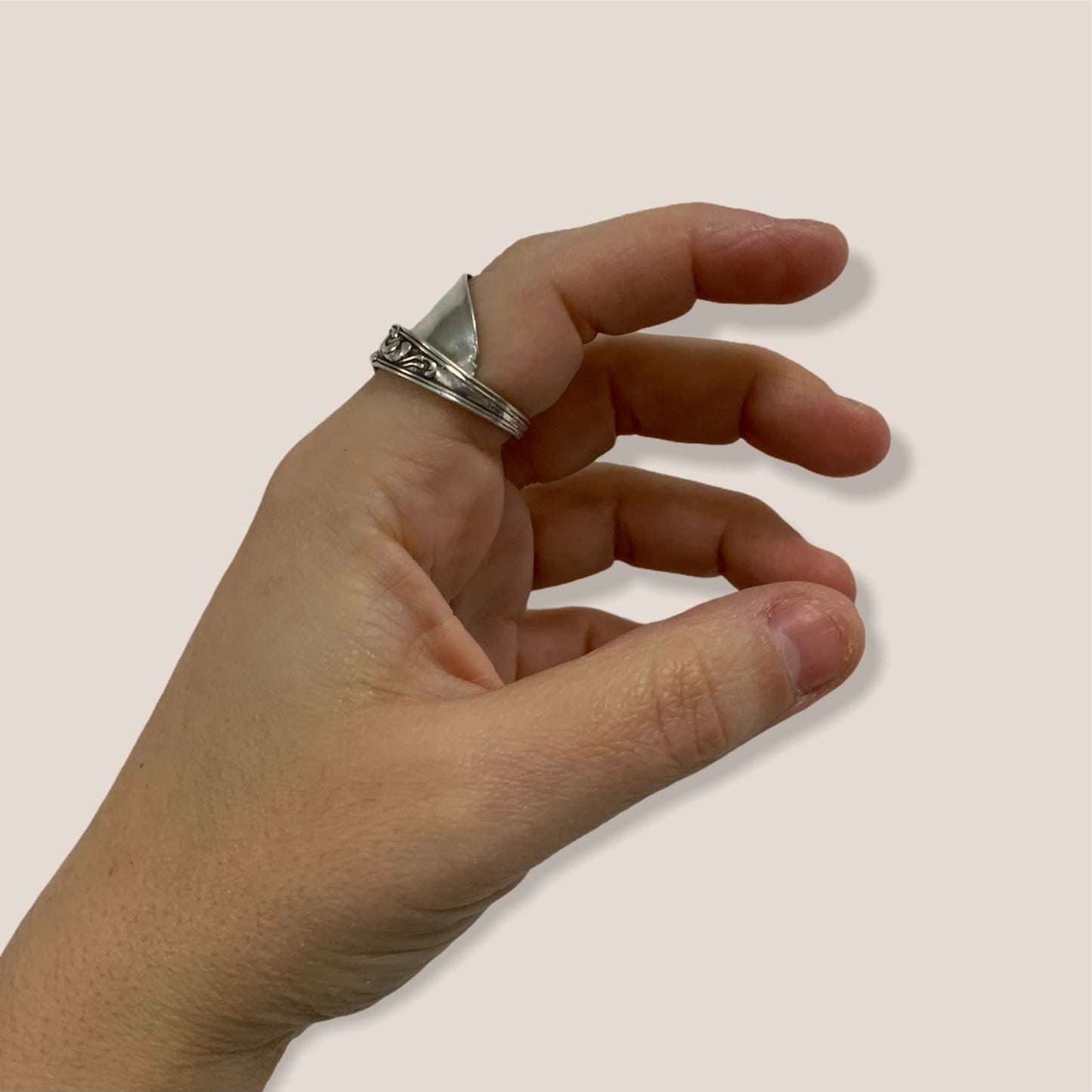 Anello Cucchiaio Argento