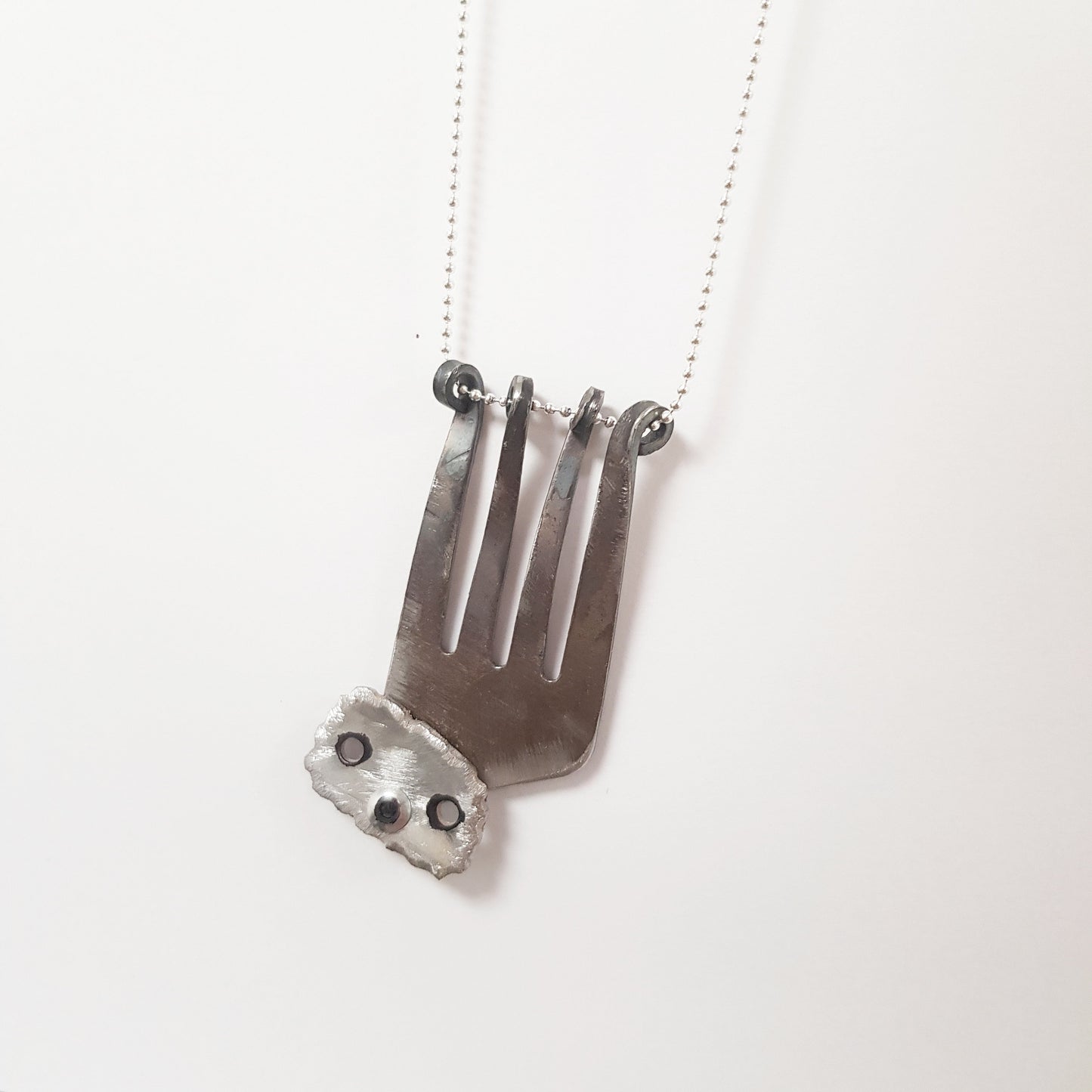 Collana Forchetta Bradipo gioielli posate