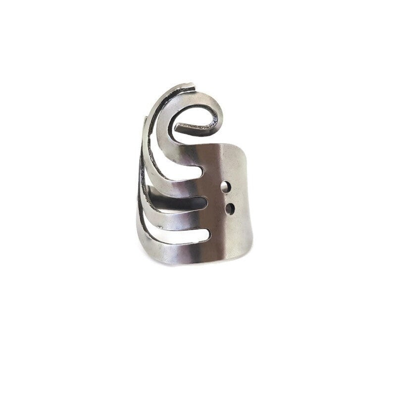 Anello Polpo Forchetta gioielli posate